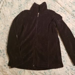 Black fuzzy jacket